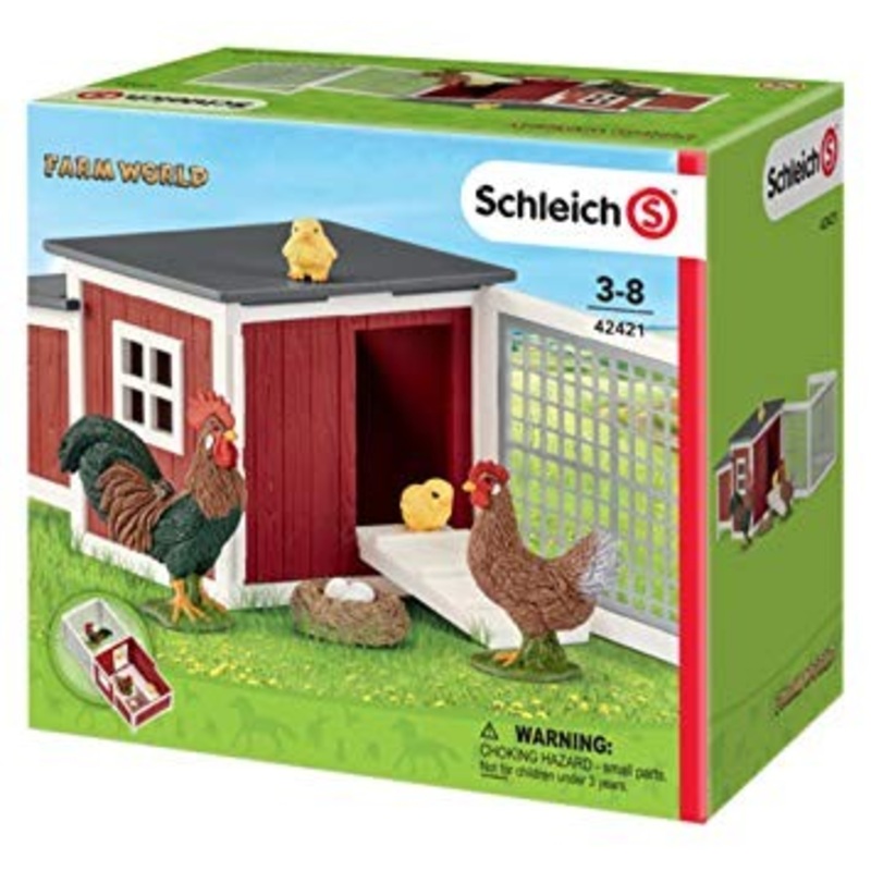 Chicken Coop With Chicks 42421