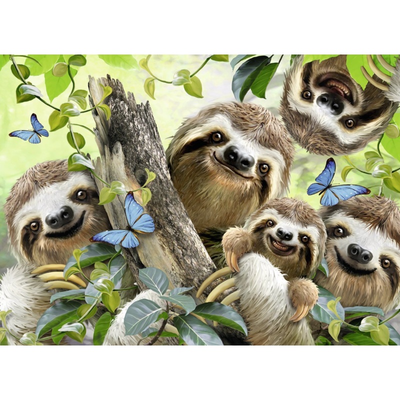 Sloth Selfie Puzzle 500 Pce