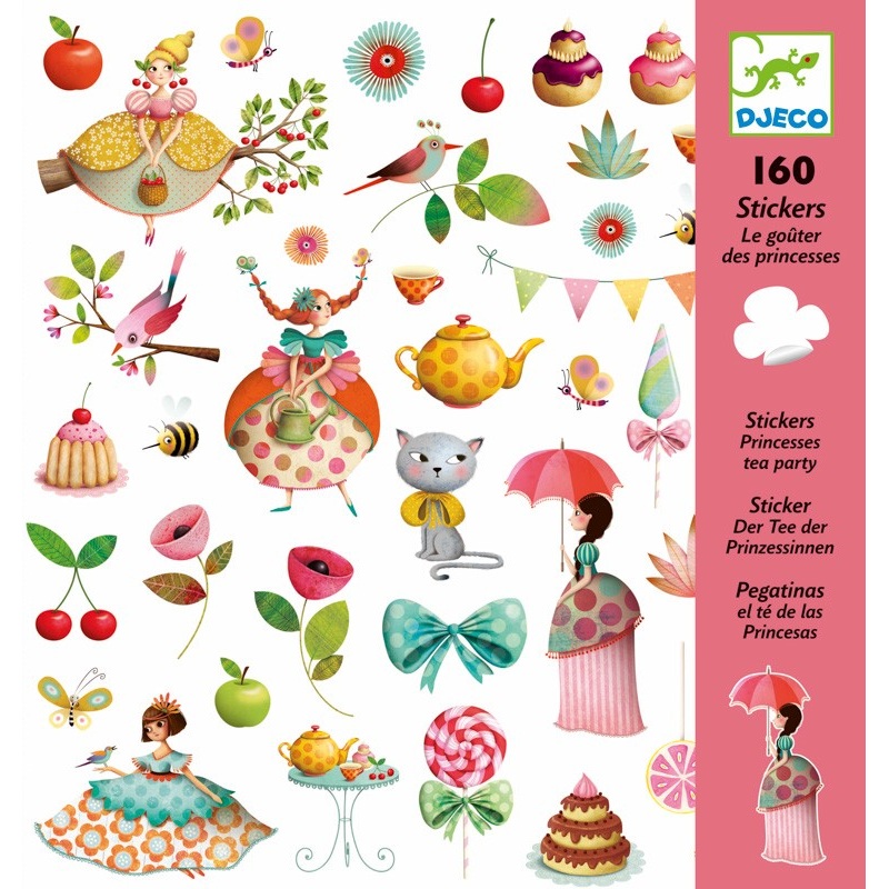 Stickers Princess Tea Party