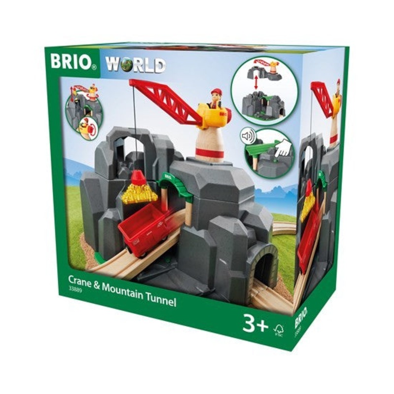 Brio Crane & Mountain Tunnel 33889