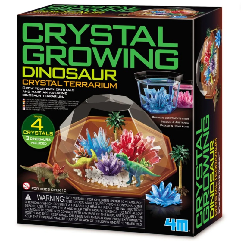 Dinosaur Crystal Terrarium