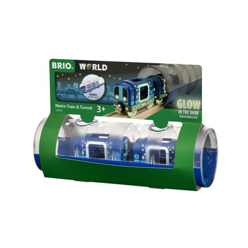 Brio Metro Train & Tunnel 3pcs 33970