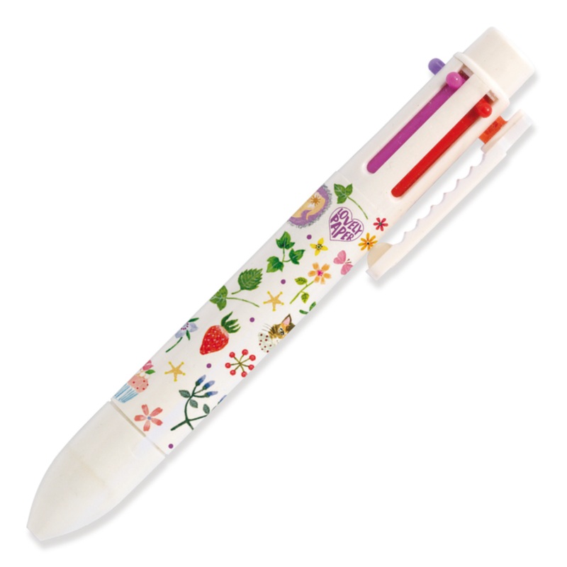 Lovely Paper Rainbow Pen 6 Colour Aiko