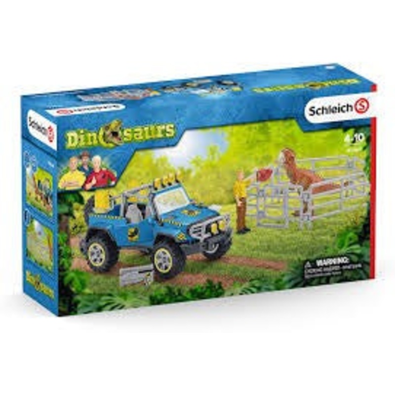 Off-road Vehicle With Dino Outpost 41464