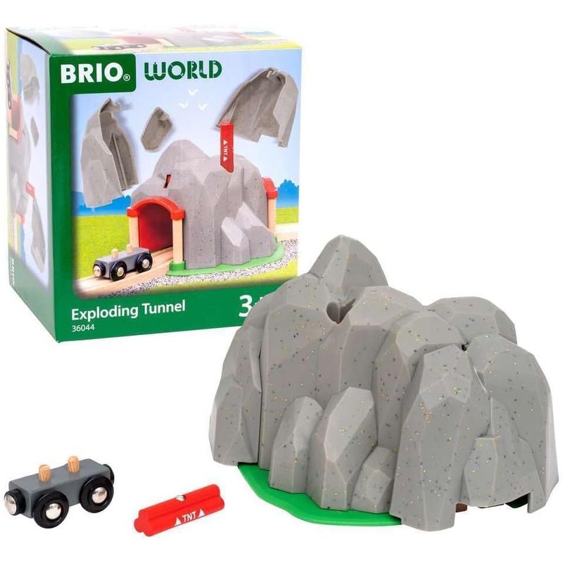 Brio Dynamite Moutain Tunnel 3 Pces 36044
