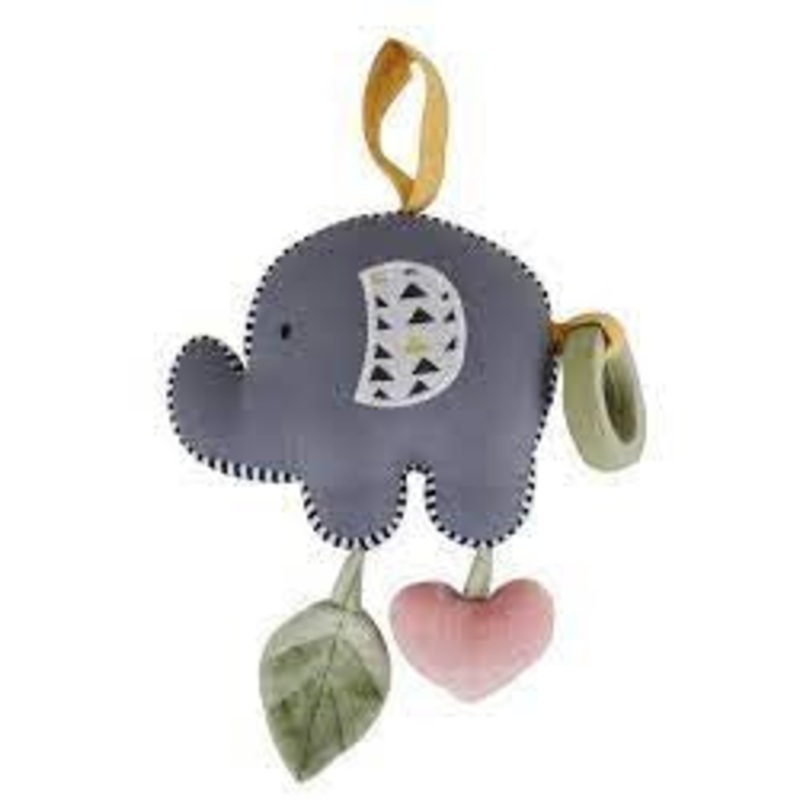 Tikiri Elephant Vibrating Toy W Teether