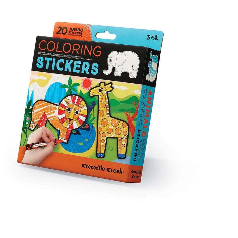 CC Colouring Stickers Animals