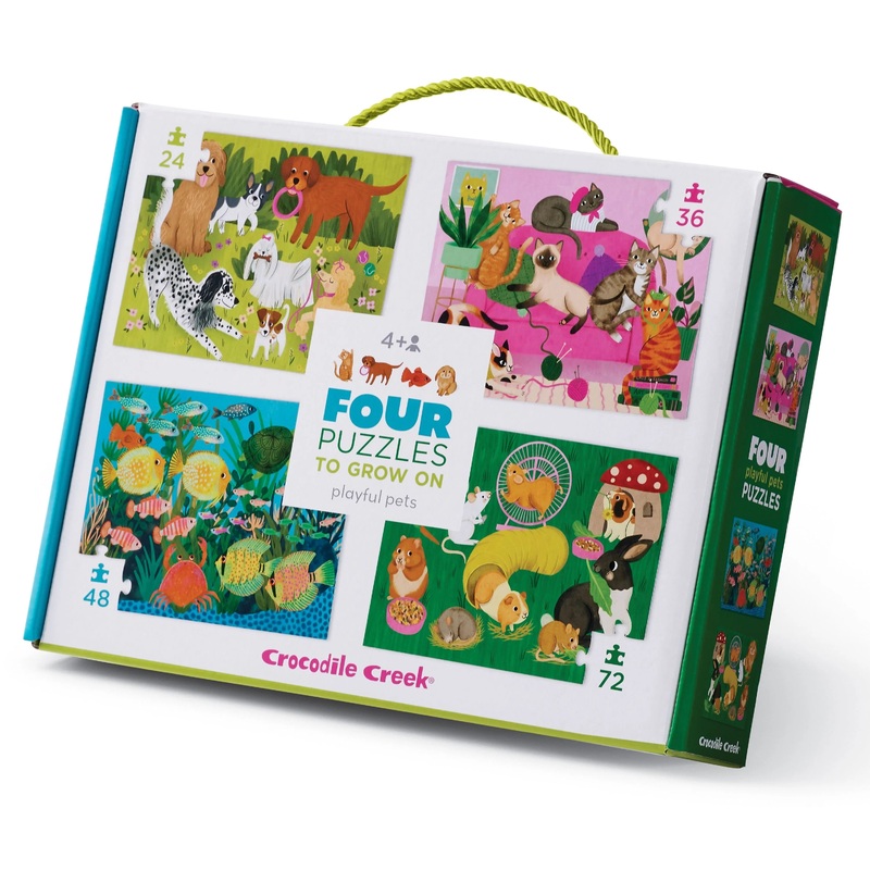 CC Four Puzzle Pack Playful Pets