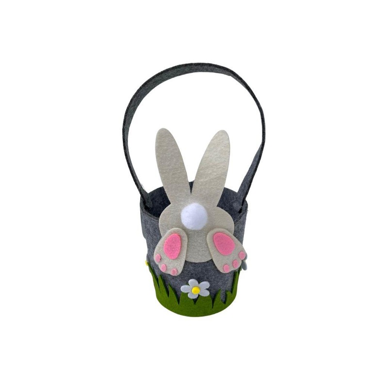 Easter Basket Bunny Felt 30cm
