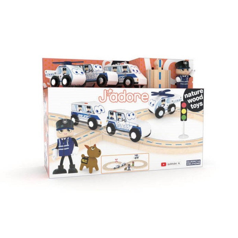 J'adore Police Train Set