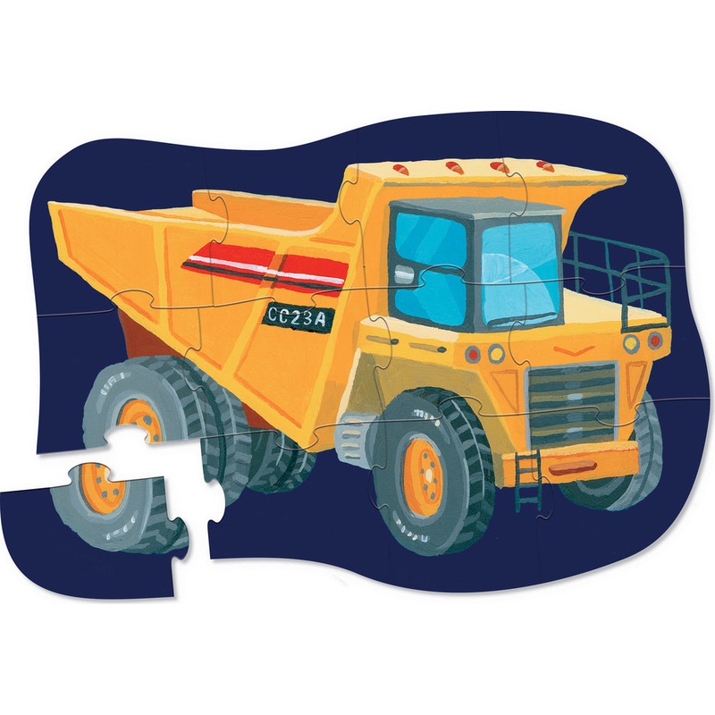 CC  Mini Puzzle 12pc Construction