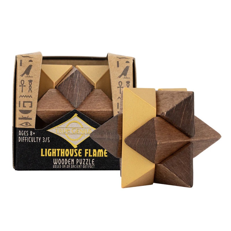 Lighthouse Flame Wooden Puzzle