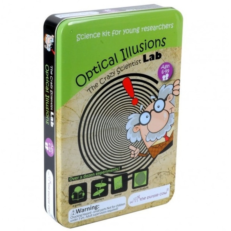 Crazy Scientist Optical Illusions