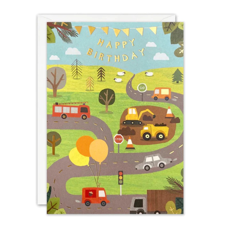 Transport Happy Birthday
