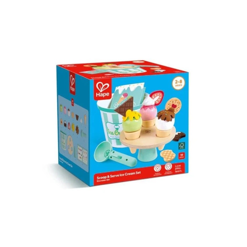 Hape Scoop & Serve Ice Cream Set