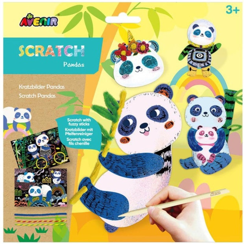 Avenir Scratch Fuzzy Pandas