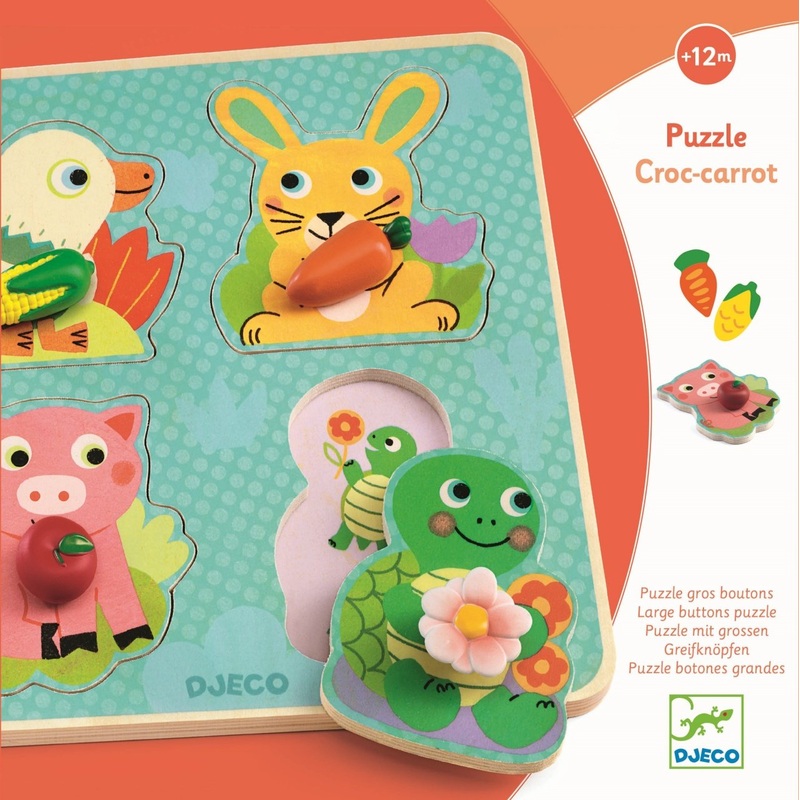 Djeco Croc-carrot Puzzle