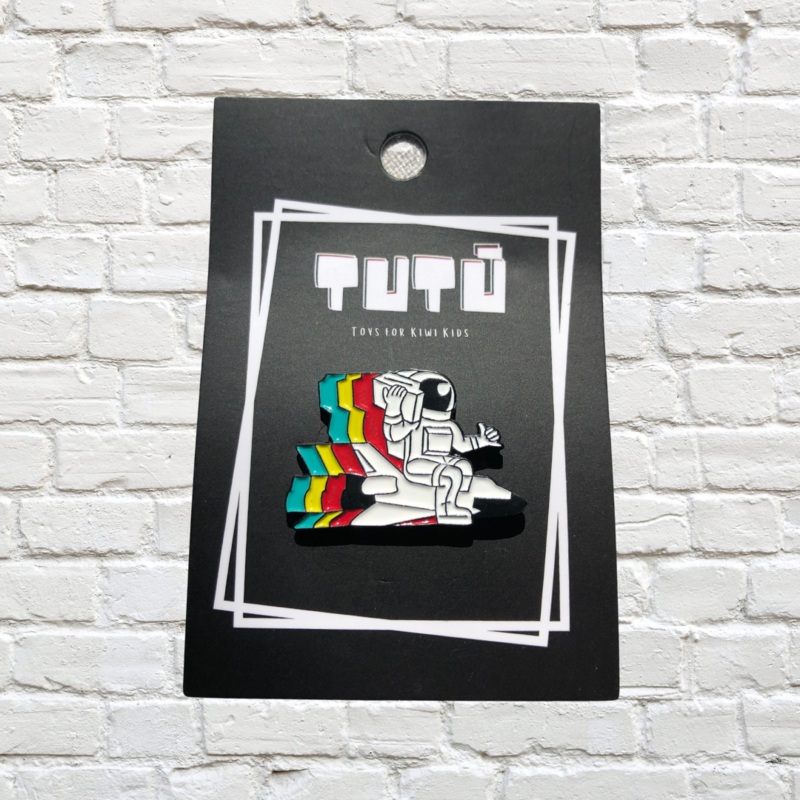 Tutu Toys Pin Astronaut on Rocket