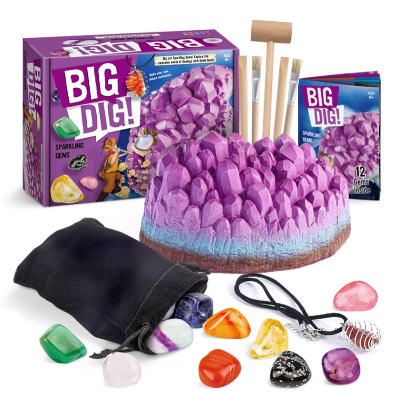Big Dig Super Size Gem Mining Kit