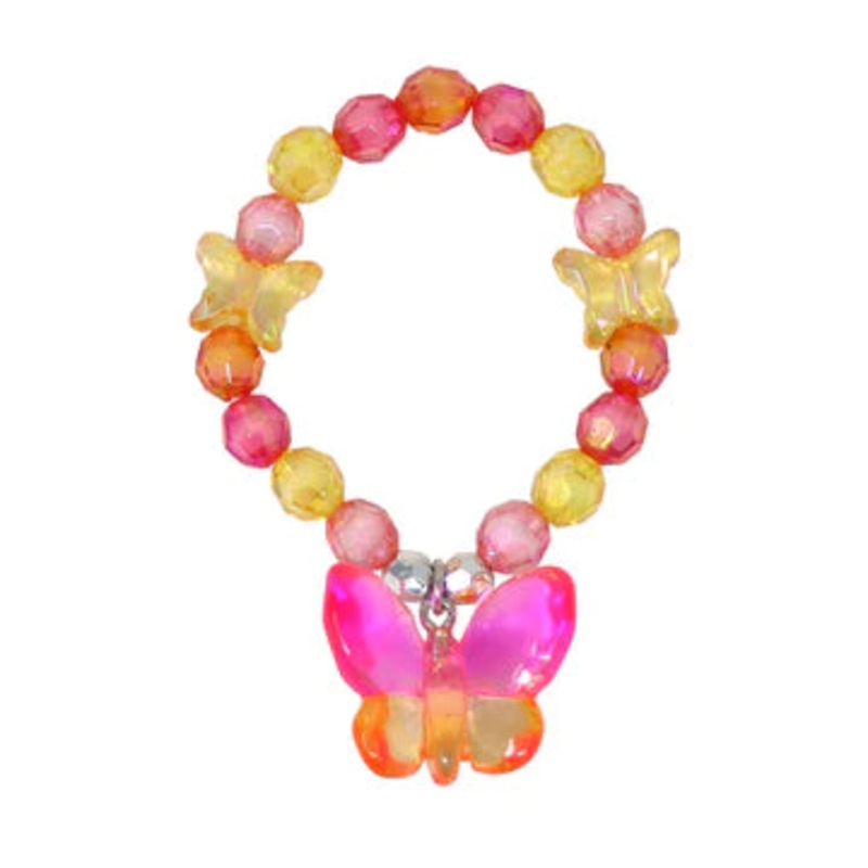 PP Rainbow Butterfly Bracelet