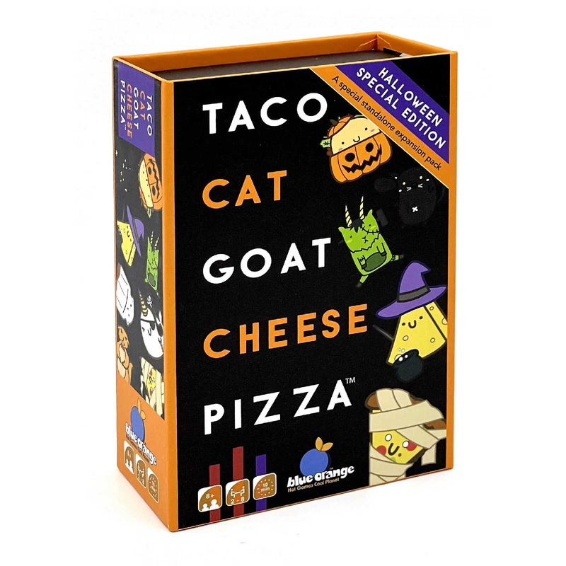 Taco Cat Ghost Cheese Pizza Halloween Ed