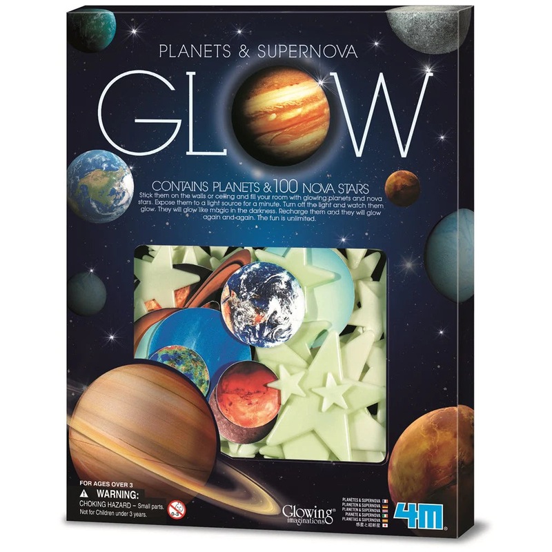 4M Glow Planets & Super Nova 100pc