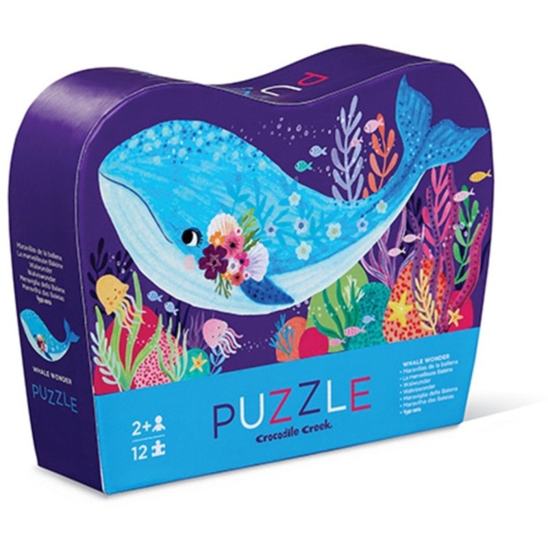 CC Mini Puzzle 12pc Whale Wonder
