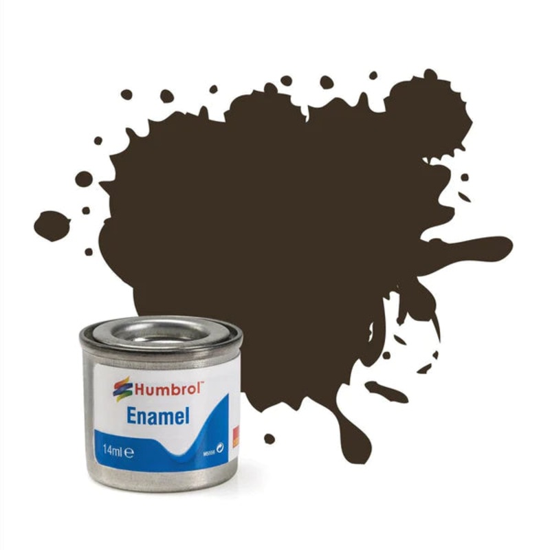 Humbrol Service Brown Gloss