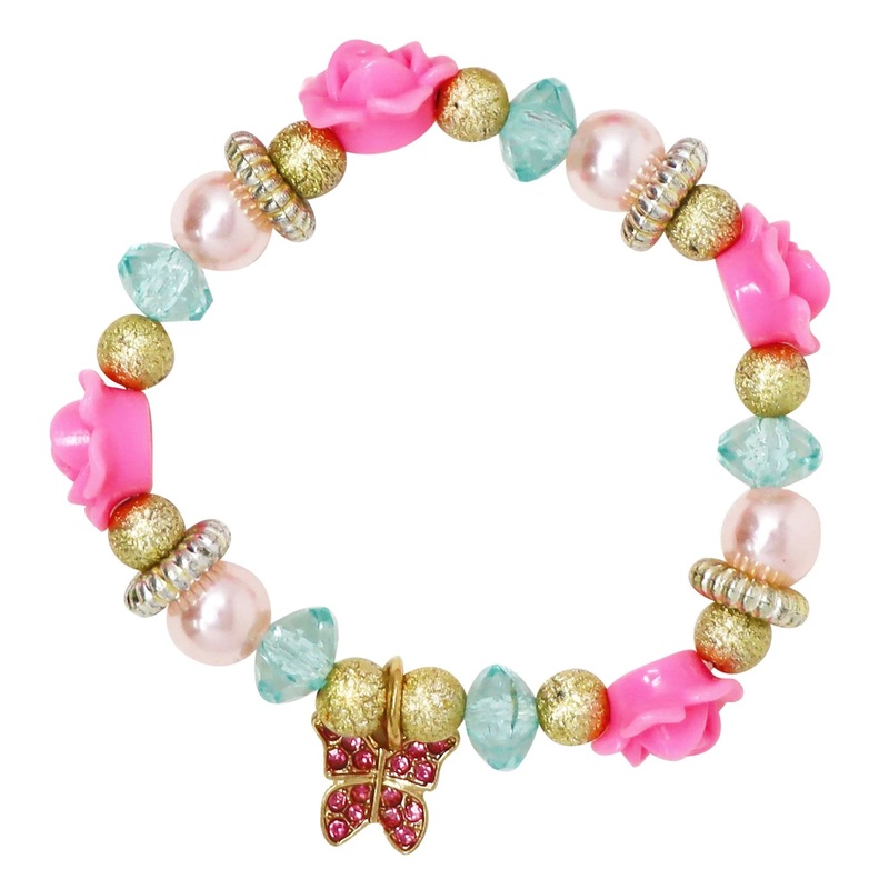 PP Butterfly Flower Bracelet
