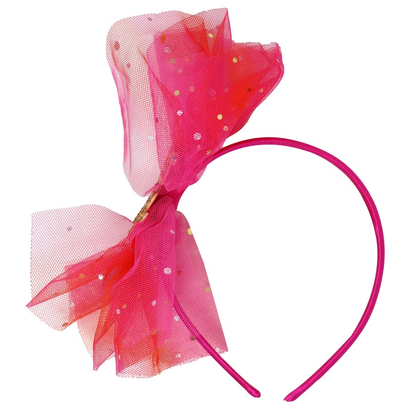 PP Butterfly Glitter Bow Headband