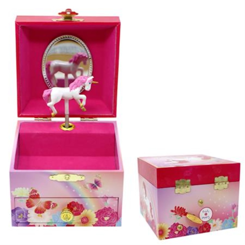 PP Unicorn Butterfly Small Jewellery Box