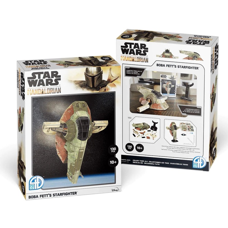 SW 3D Paper Model Boba Fetts Ship
