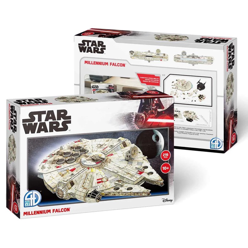 SW 3D Paper Model Millennium Falcon