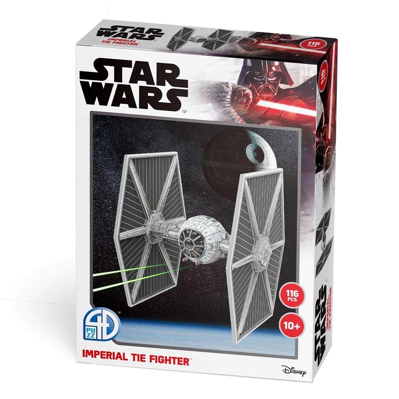 SW 3D Paper Model TIE Fighter