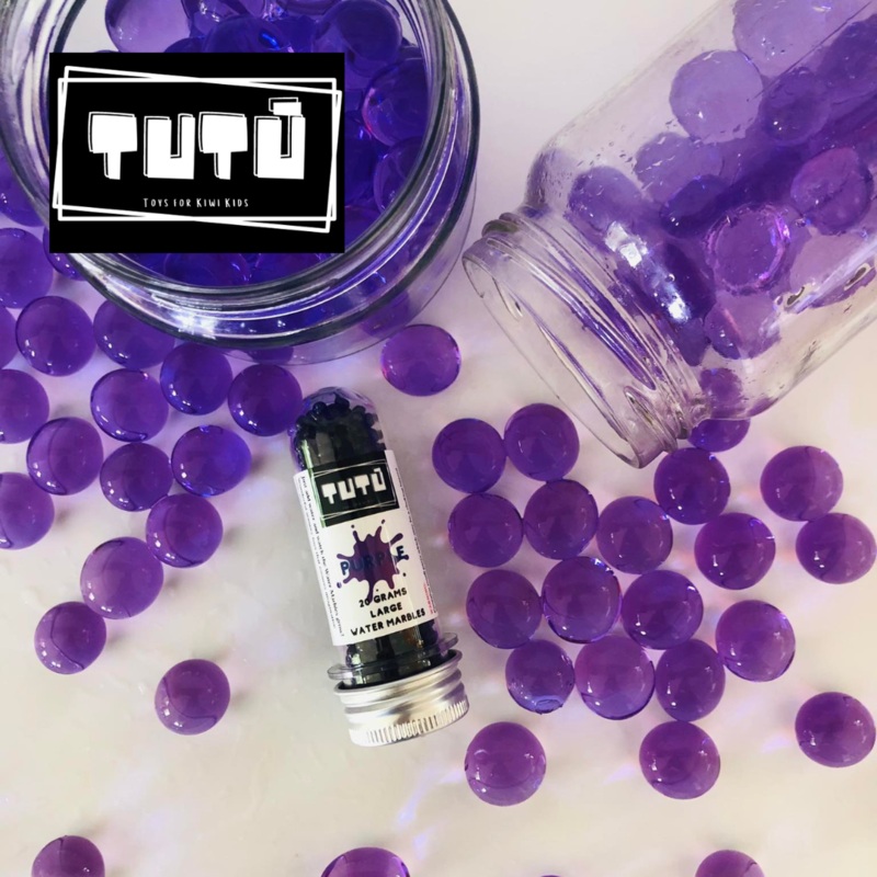 Water Marble Large Purple