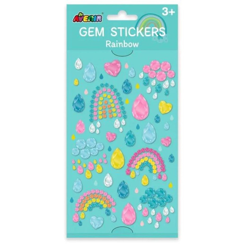 Avenir Gem Sticker Rainbow