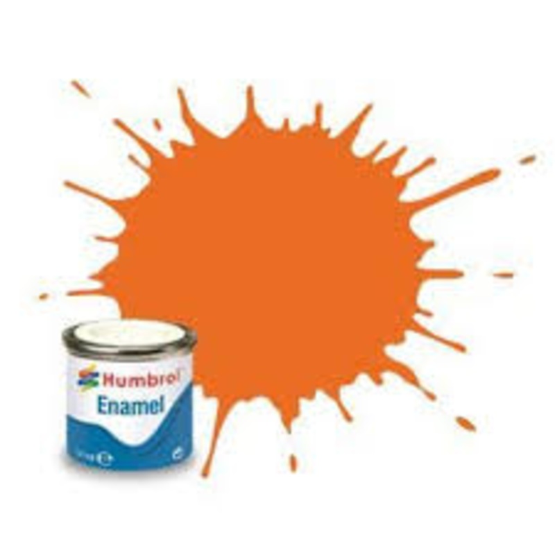 Humbrol Orange Gloss