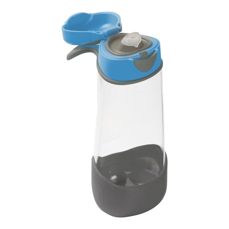 B.Box Spout Bottle 600ml Blue Slate