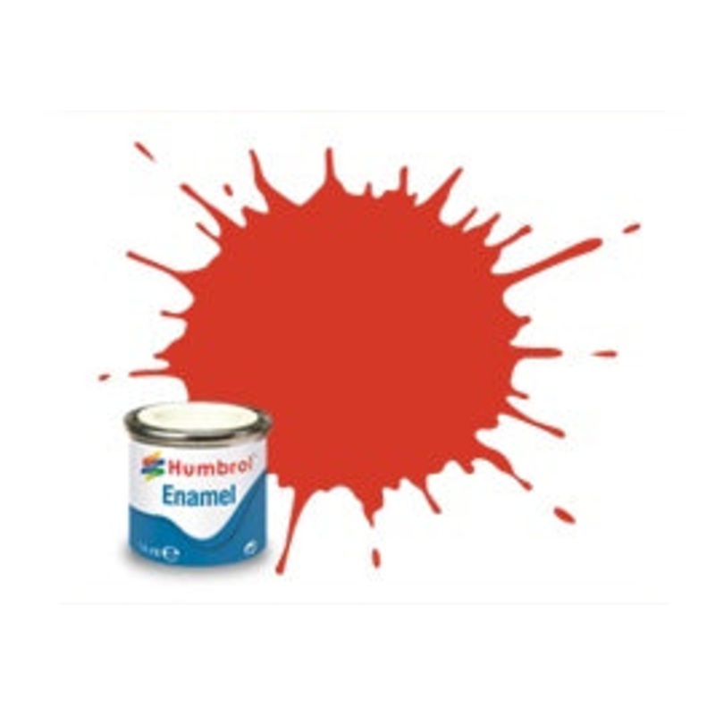 Humbrol Signal Red Matt