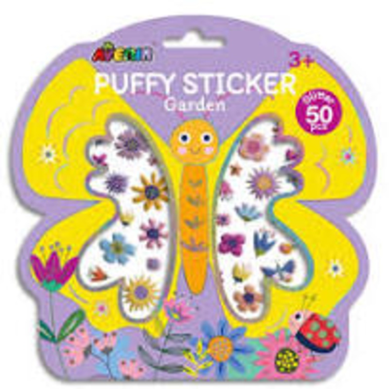 Puffy Sticker Garden