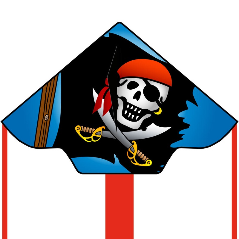 Simple Flyer Jolly Roger 120cm