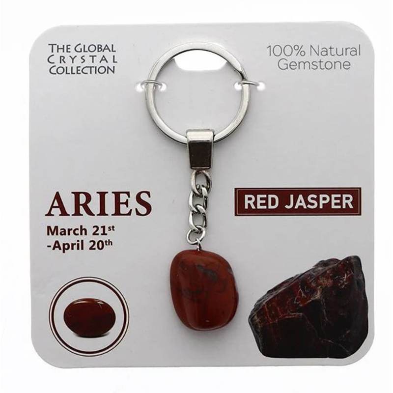 Aries Gem Keyring
