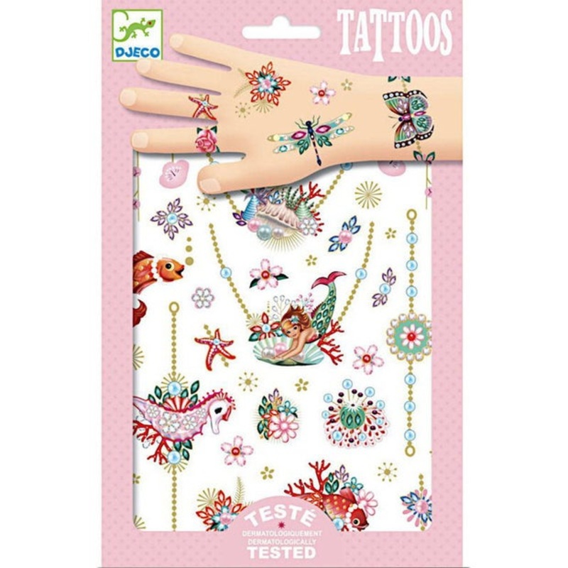 Djeco Tattoos Fionas Jewels