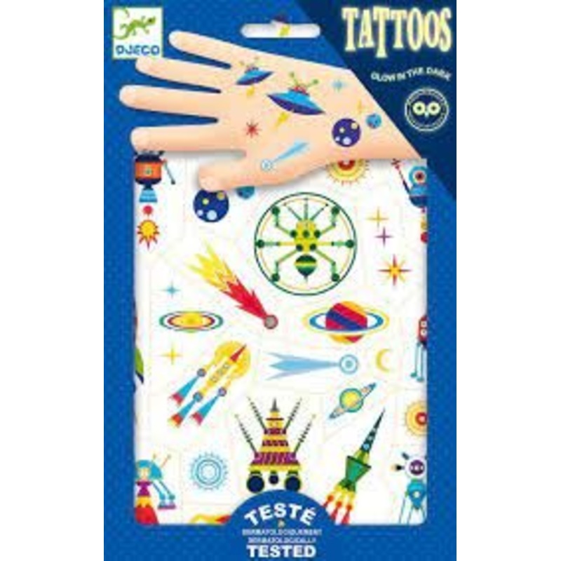 Djeco Tattoos Space Oddity
