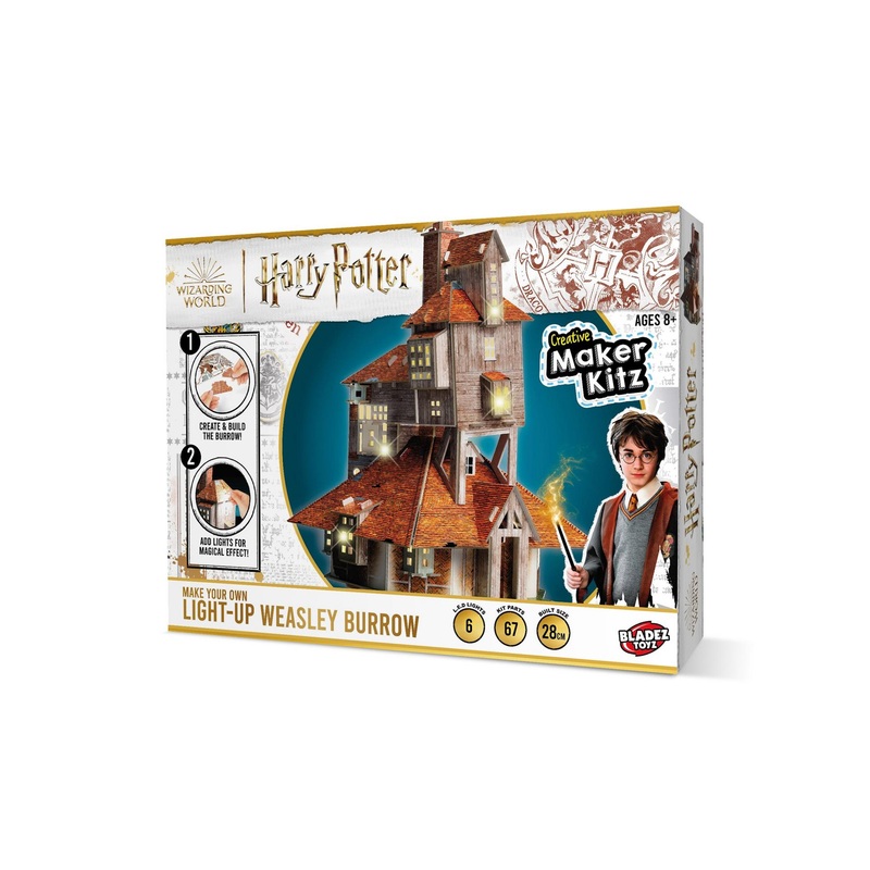 Harry Potter Make Your Own Light Up Weasley Burrow