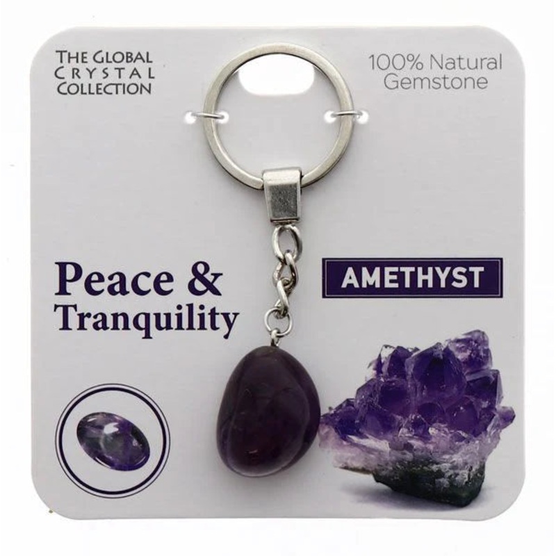 Peace Gem Keyring