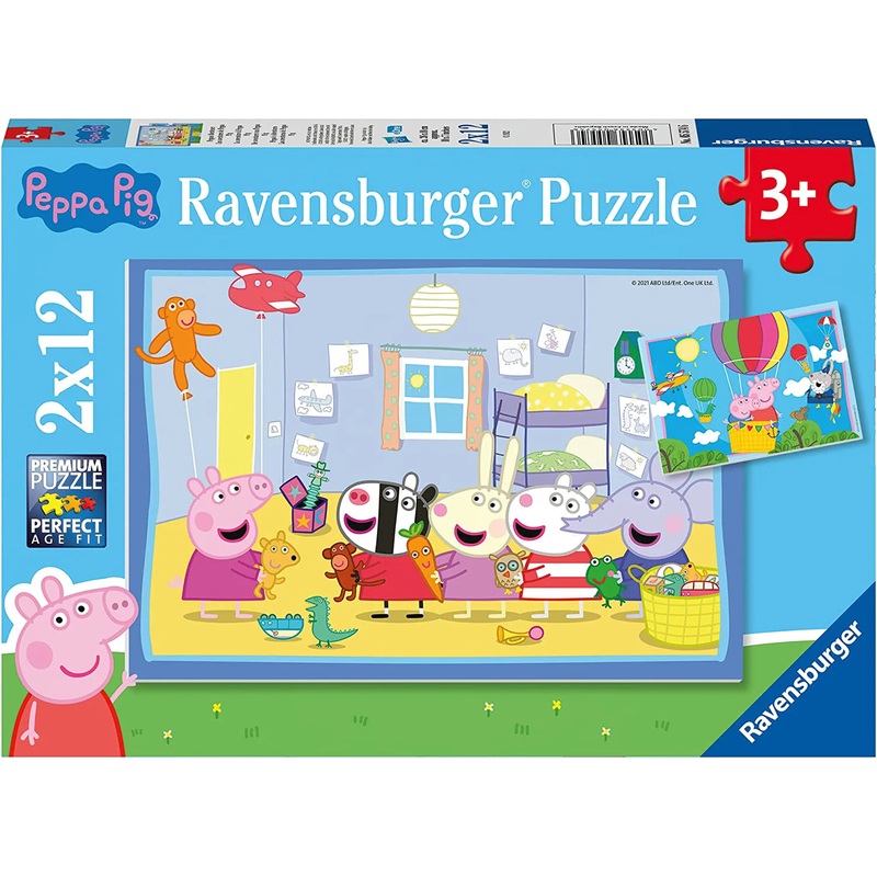 RB Peppa's Adventures 2x12pc