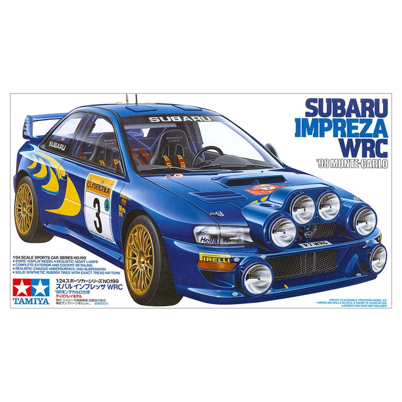 Tamiya Subaru Impreza WRC 1/24
