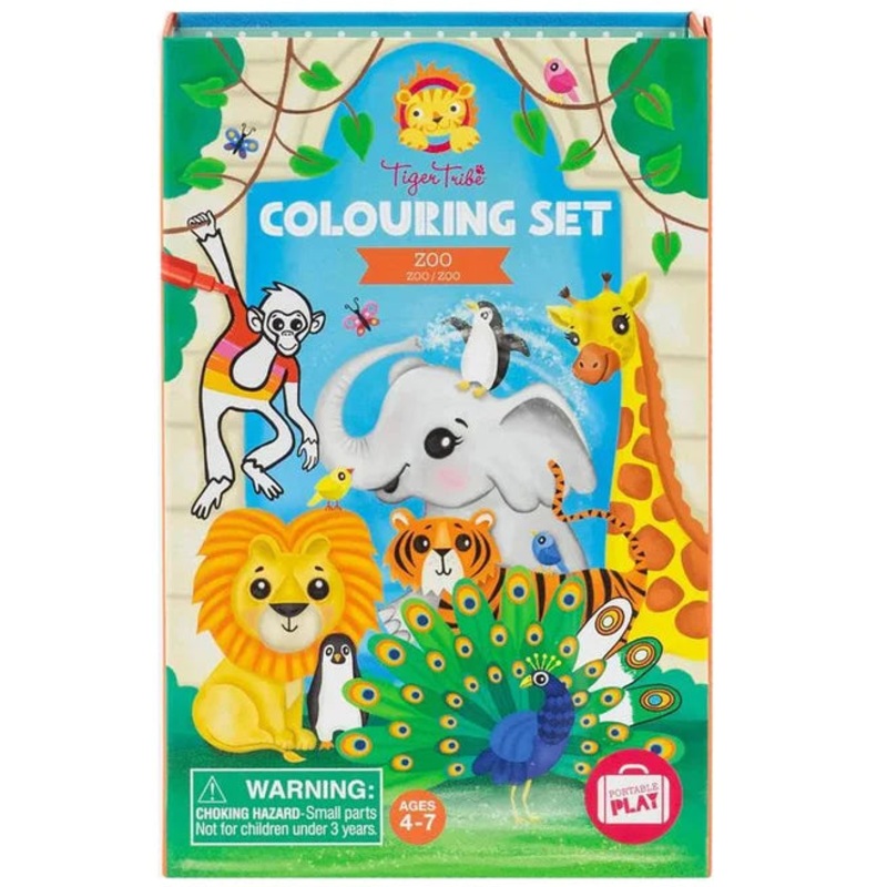 TT Colouring Set Zoo