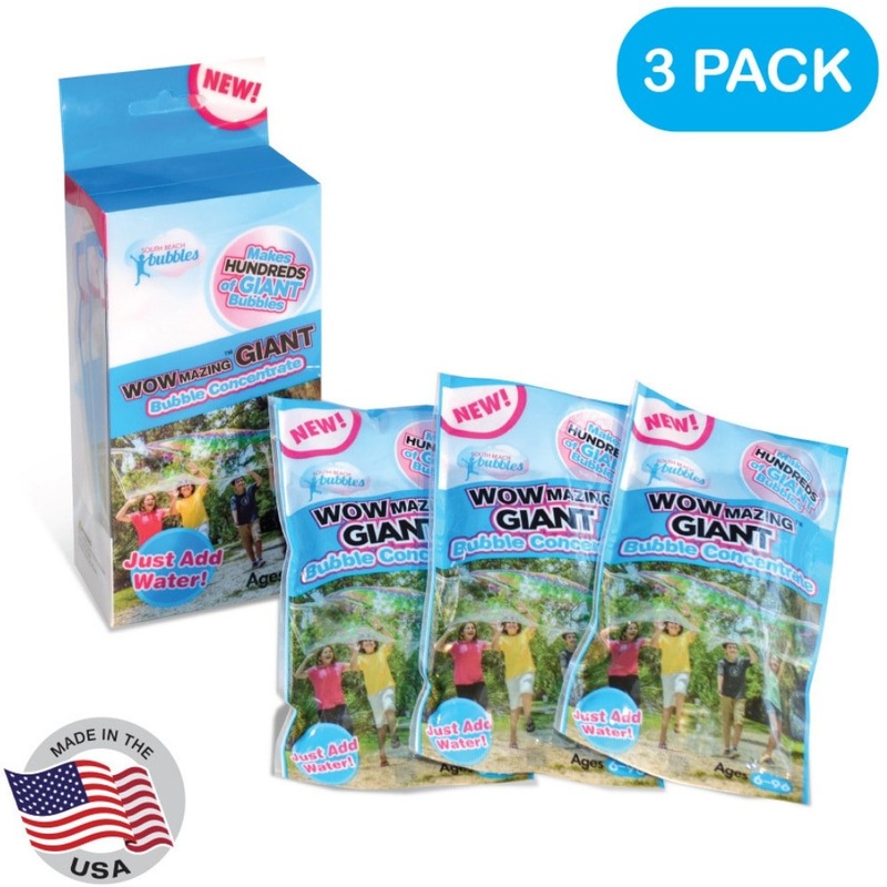 Wowmazing Giant Bubble Refill 3pk